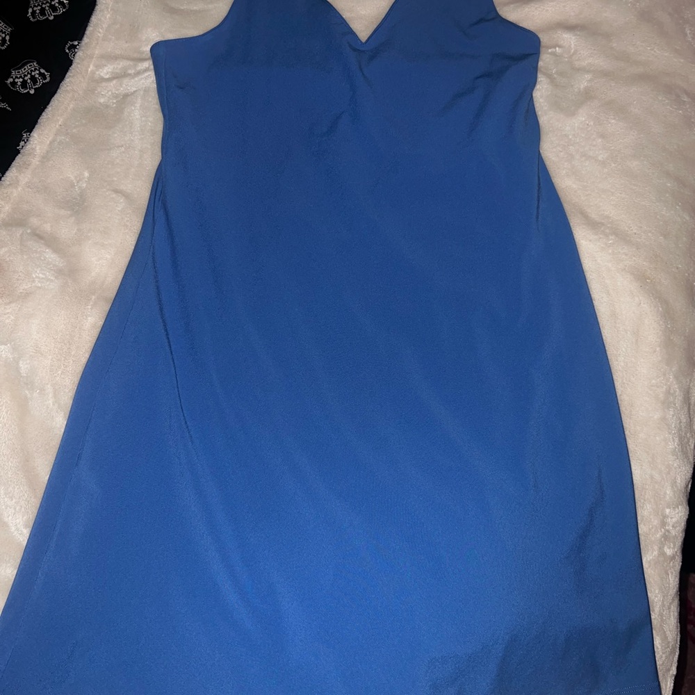Abercrombie & Fitch Vibrant Blue Mini Dress